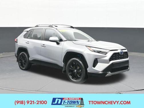 Silver Sky Metallic 2024 Toyota RAV4 Hybrid SE