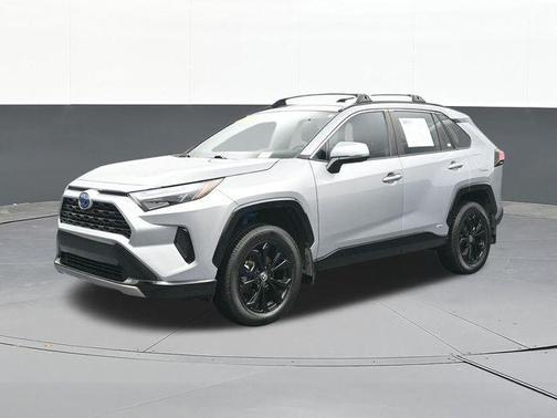 Silver Sky Metallic 2024 Toyota RAV4 Hybrid SE