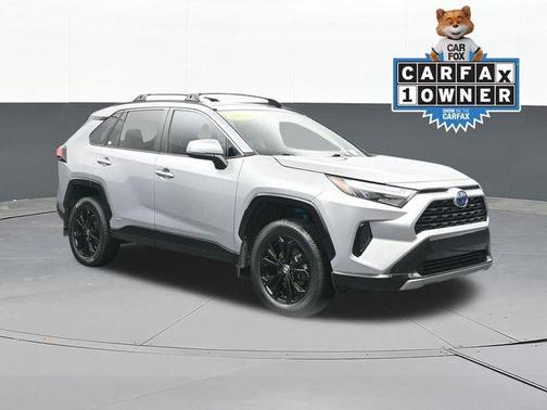 Silver Sky Metallic 2024 Toyota RAV4 Hybrid SE