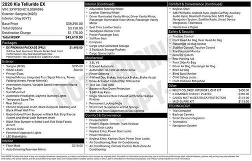 2020 Kia Telluride EX