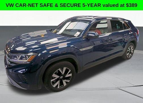 Tourmaline Blue Metallic 2022 Volkswagen Atlas Cross Sport 2.0T SE