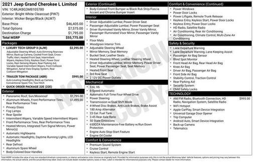 2021 Jeep Grand Cherokee L Limited