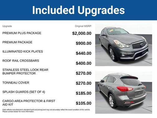 Graphite Shadow 2017 INFINITI QX50 Base