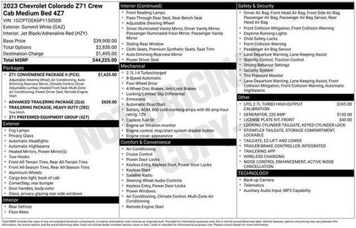 2023 Chevrolet Colorado Z71