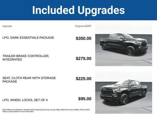 Black 2023 Chevrolet Silverado 1500 LT Trail Boss