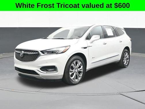 White Frost Tri-Coat 2018 Buick Enclave Avenir