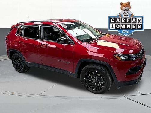 Red 2025 Jeep Compass Latitude