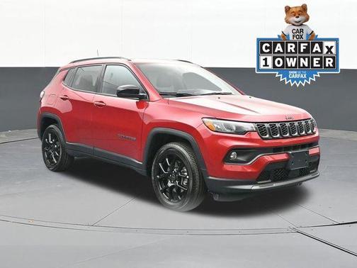 Red 2025 Jeep Compass Latitude