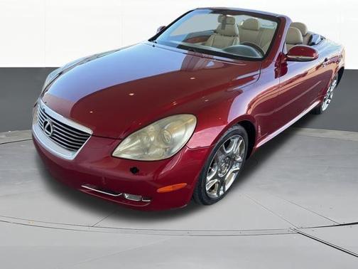 Red 2006 Lexus SC 430