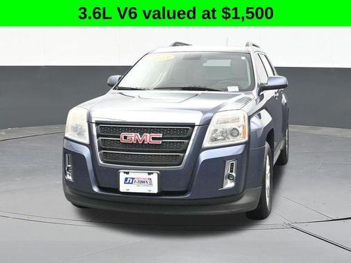 Atlantis Blue Metallic 2013 GMC Terrain SLT-1