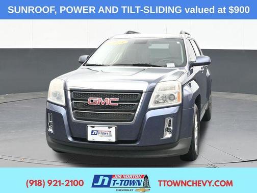 Atlantis Blue Metallic 2013 GMC Terrain SLT-1