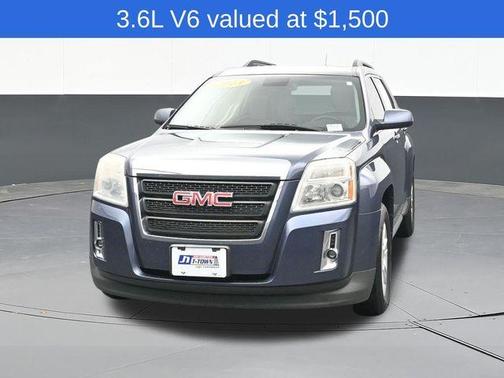Atlantis Blue Metallic 2013 GMC Terrain SLT-1