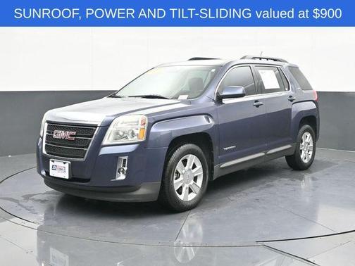Atlantis Blue Metallic 2013 GMC Terrain SLT-1
