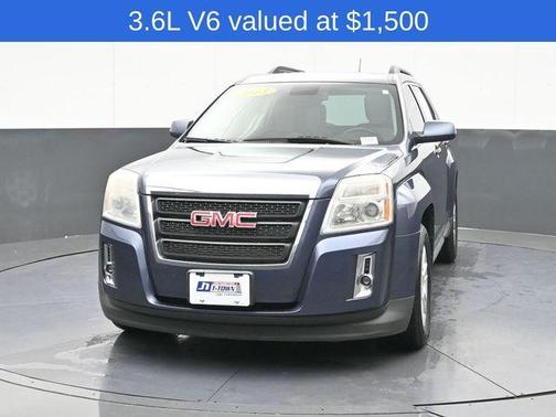 Atlantis Blue Metallic 2013 GMC Terrain SLT-1