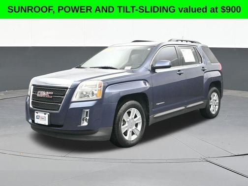 Atlantis Blue Metallic 2013 GMC Terrain SLT-1