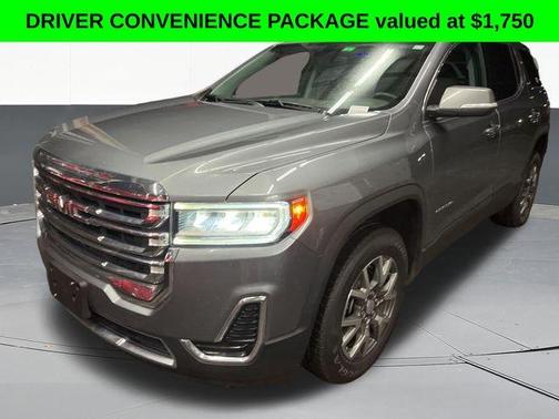 Satin Steel Metallic 2021 GMC Acadia SLE