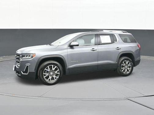 Satin Steel Metallic 2021 GMC Acadia SLE