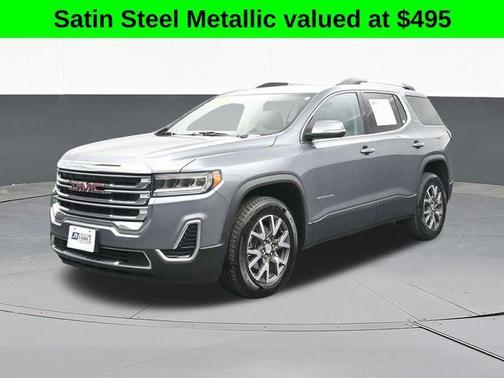 Satin Steel Metallic 2021 GMC Acadia SLE