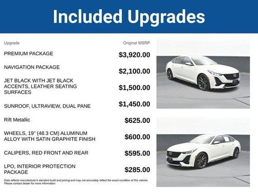 Rift Metallic 2022 Cadillac CT5-V V-Series