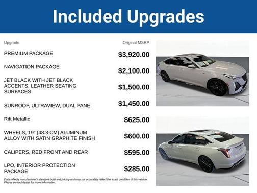 Rift Metallic 2022 Cadillac CT5-V V-Series