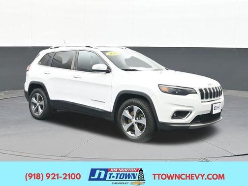 Bright White Clearcoat 2019 Jeep Cherokee Limited