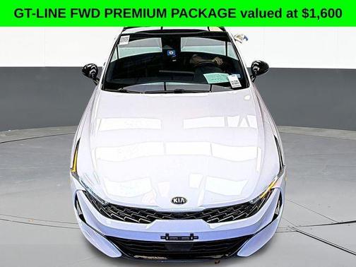 Glacial White Pearl 2021 Kia K5 GT-Line