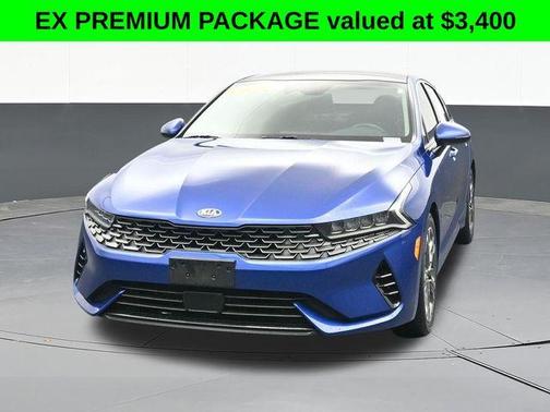 Sapphire Blue 2021 Kia K5 EX