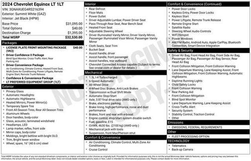 2024 Chevrolet Equinox LT