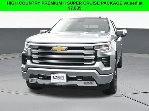 Sterling Gray Metallic 2025 Chevrolet Silverado 1500 High Country