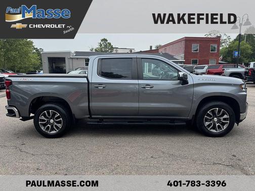 Satin Steel Metallic 2021 Chevrolet Silverado 1500 LT