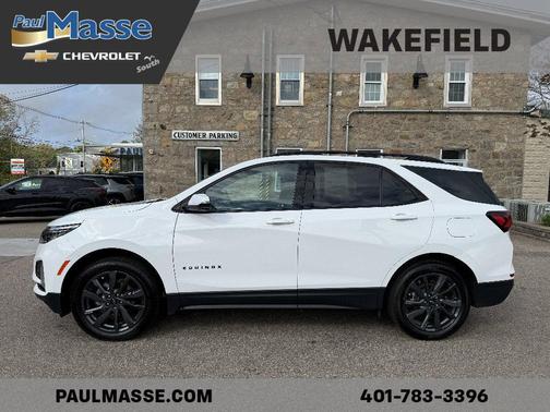Summit White 2023 Chevrolet Equinox AWD RS