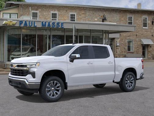 Summit White 2026 Chevrolet Silverado 1500 LT
