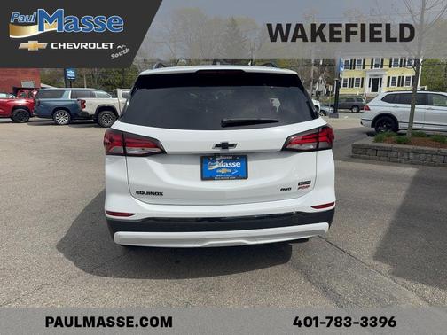 Summit White 2022 Chevrolet Equinox AWD RS