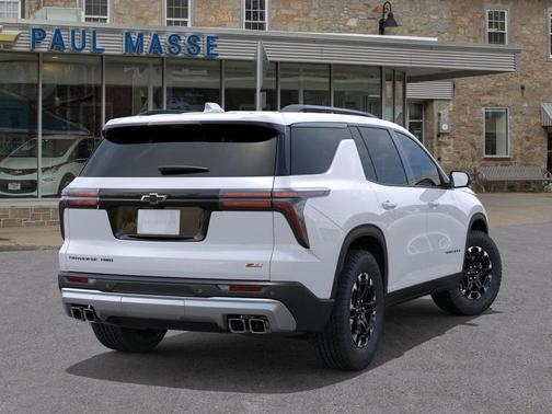 Polar White Tricoat 2027 Chevrolet Traverse AWD Z71