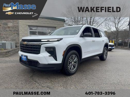 Summit White 2024 Chevrolet Traverse LS