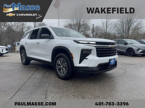 Summit White 2024 Chevrolet Traverse LS