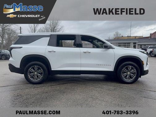 Summit White 2024 Chevrolet Traverse LS