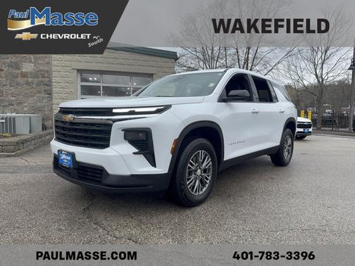 Summit White 2024 Chevrolet Traverse LS