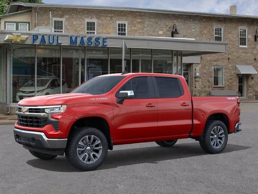 Red Hot 2026 Chevrolet Silverado 1500 LT