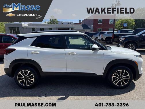 Summit White 2024 Chevrolet Trailblazer LT