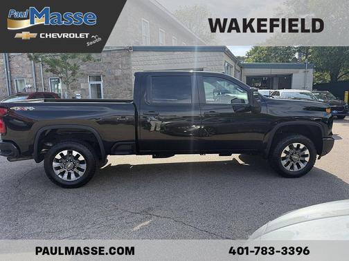 Black 2024 Chevrolet Silverado 2500 Custom