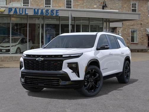 Polar White Tricoat 2027 Chevrolet Traverse RS