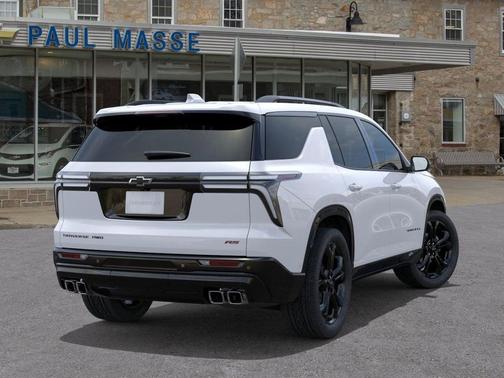 Polar White Tricoat 2027 Chevrolet Traverse RS
