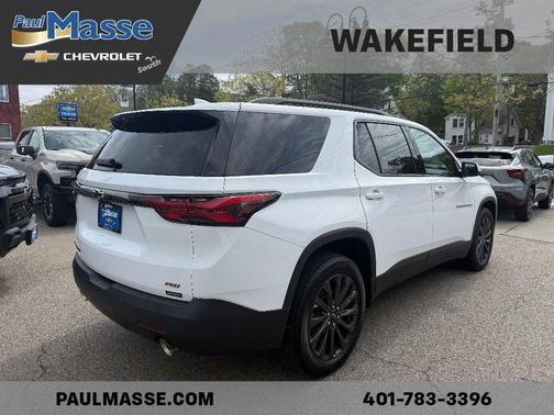 Summit White 2023 Chevrolet Traverse RS
