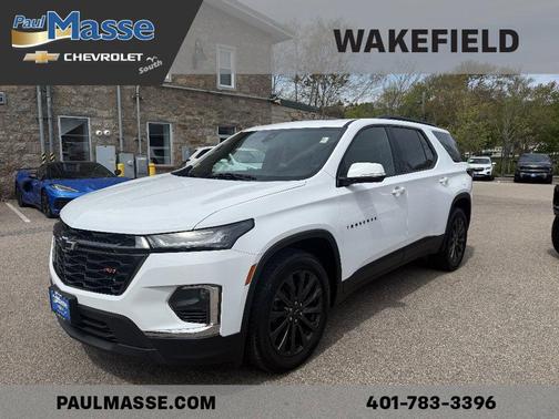 Summit White 2023 Chevrolet Traverse RS