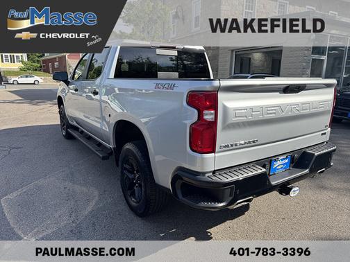 Silver Ice Metallic 2021 Chevrolet Silverado 1500 LT Trail Boss