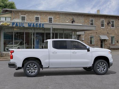 Summit White 2026 Chevrolet Silverado 1500 LT