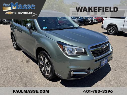 Jasmine Green Metallic 2018 Subaru Forester 2.5i Limited