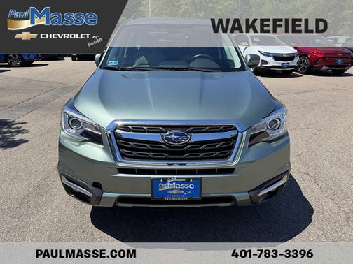 Jasmine Green Metallic 2018 Subaru Forester 2.5i Limited