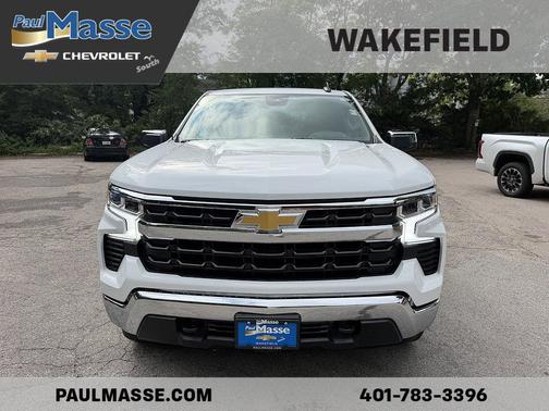 Summit White 2025 Chevrolet Silverado 1500 LT